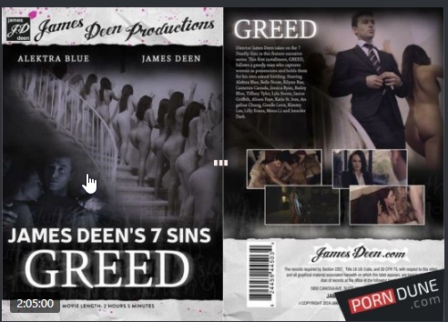 James Deens 7 Sins Greed